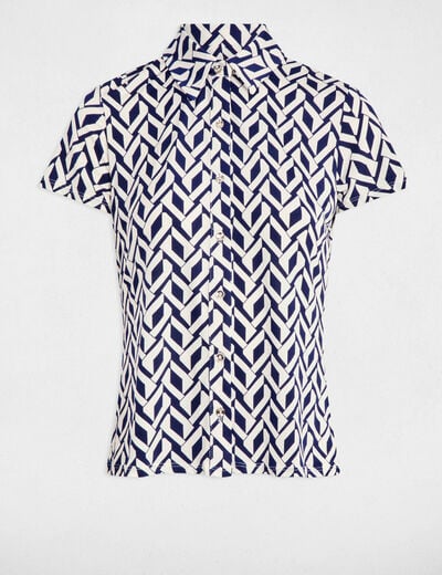Short-sleeved t-shirt white women
