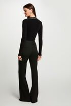 Jumper collar jewelled details black women