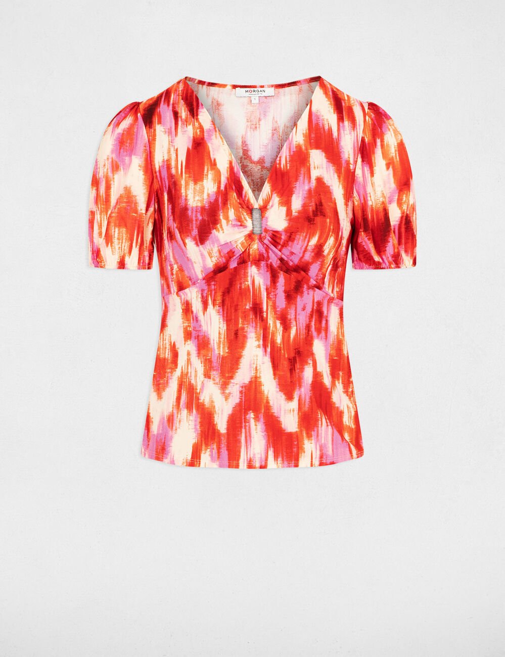 Short-sleeved t-shirt multicolored women