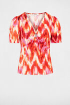 Short-sleeved t-shirt multicolored women