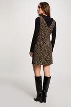 Printed A-line mini dress multicolor women