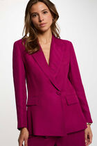Blazer jacket plum women