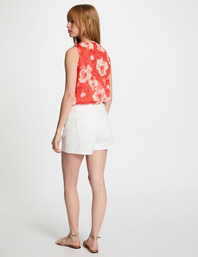 Sleeveless blouse multicolor women