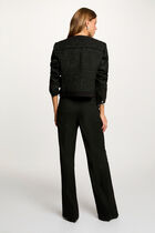 Flare trousers with darts black women