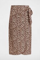 Printed midi skirt multicolor women