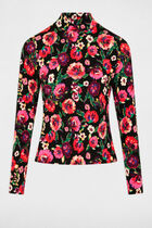 Long-sleeved t-shirt multicolored women