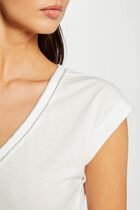 Short-sleeved t-shirt ivory women