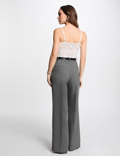 Vest top with thin straps ivory women