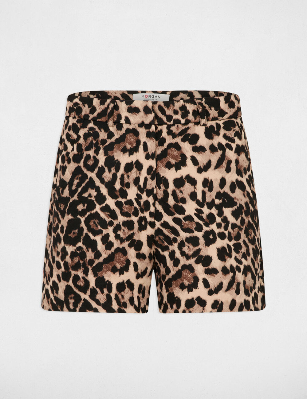 Printed wide leg shorts multicolor women