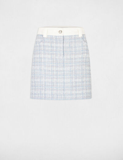 Mini tweed skirt multico ladies'