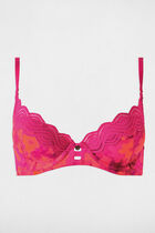 Padded bra pink ladies'