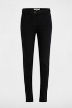 Skinny jeans with rhinestones black women