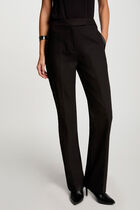 Fitted trousers with darts black women