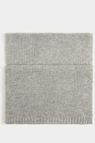 Scarf with sequins mid-grey women