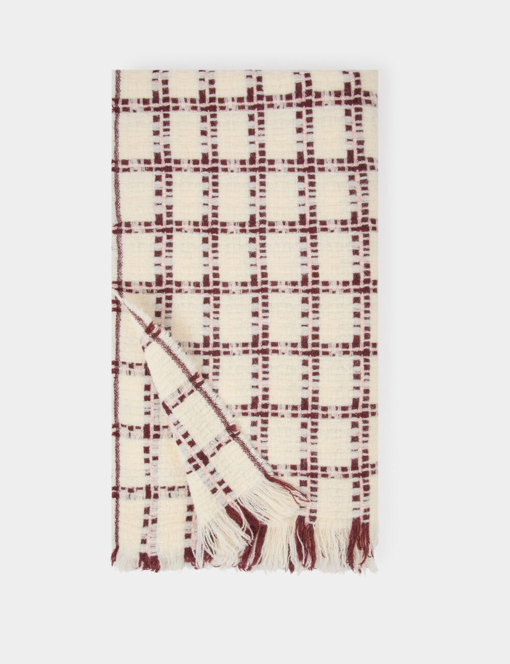 Classic scarf ivory women