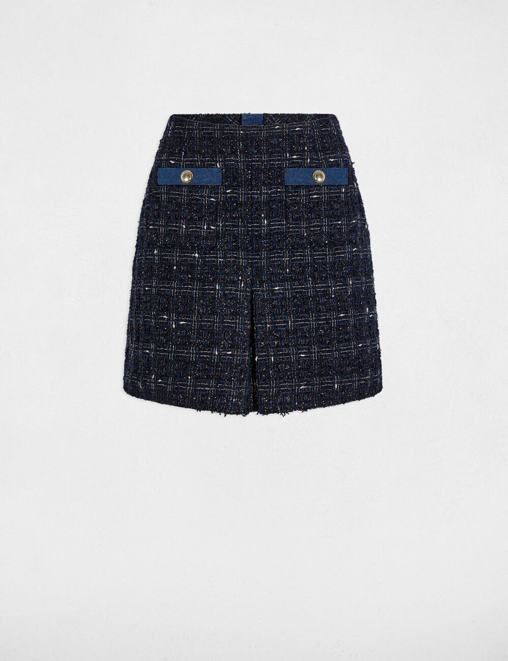 Fitted short skirt multicolor women