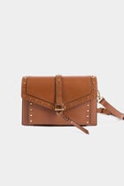 Bag with studs brown women