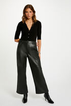 Combinaison ajustée col v noir femme