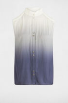 Chemise sans manches multicolore femme