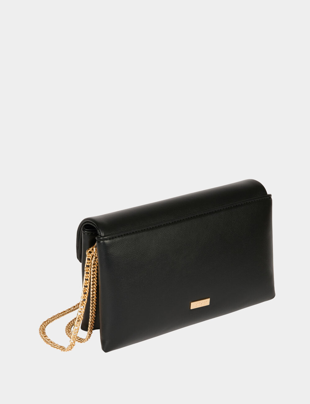 Crossbody bag in faux leather black women
