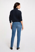Standard waisted slim jeans denim stone women
