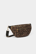 Sling bag leopard print multicolor women