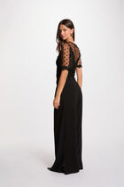 Body manches courtes noir femme