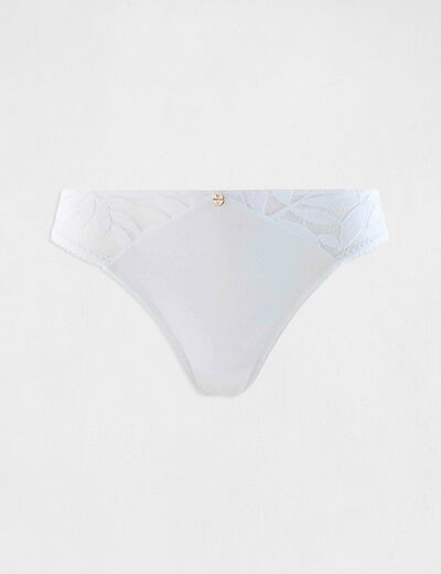 Lace brief white ladies'