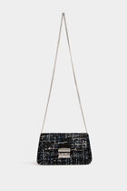 Tweed bag black women