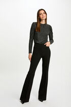 Long-sleeved t-shirt silver women
