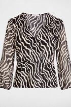 3/4 sleeve T-shirt multicolor women