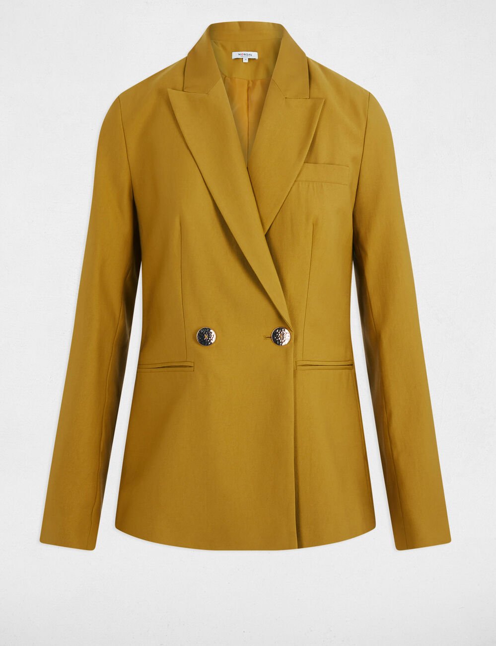 Veste sans manches vert kaki femme