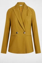 Veste sans manches vert kaki femme