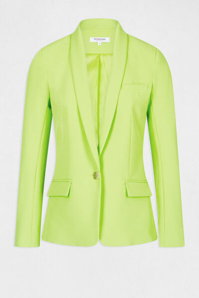 Buttoned waisted jacket aniseed ladies'