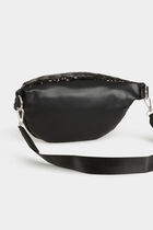 Sling bag with sequins black women