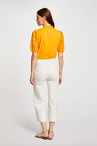 Short-sleeved t-shirt orange women