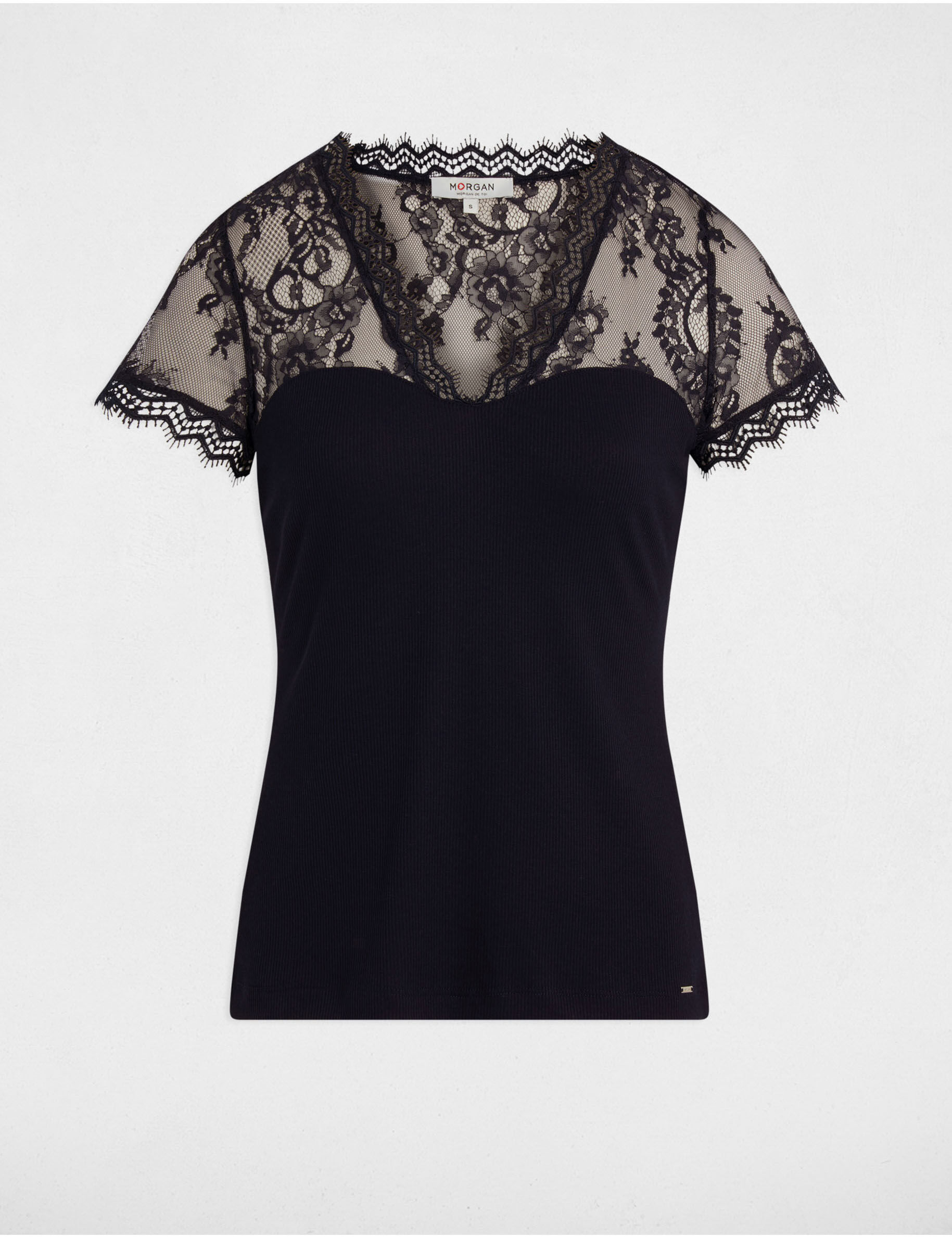 Short-sleeved t-shirts Blue Women | Morgan