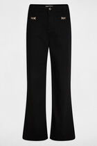 high waisted wide leg jeans black women High-waisted wide-leg jeans black women