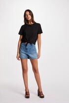 Short-sleeved t-shirt black women