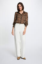 Printed voile shirt multicolor women
