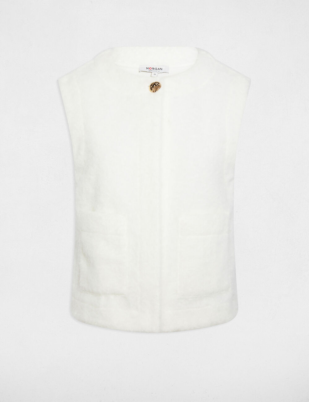 sleeveless jacket ivory women Sleeveless jacket ivory women