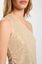 asymmetrical top rhinestones silver color women Asymmetrical top rhinestones silver color women