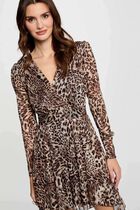 Printed mini A-line dress multicolor women