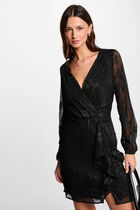 Fitted mini dress black women