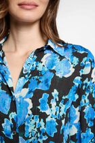 Chemise manches longues multicolore femme