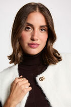 sleeveless jacket ivory women Sleeveless jacket ivory women