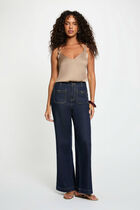 Satin top with straps taupe women