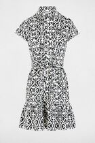Printed A-line mini dress multicolor women