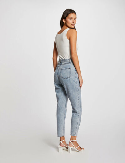 Vest top with message ivory women