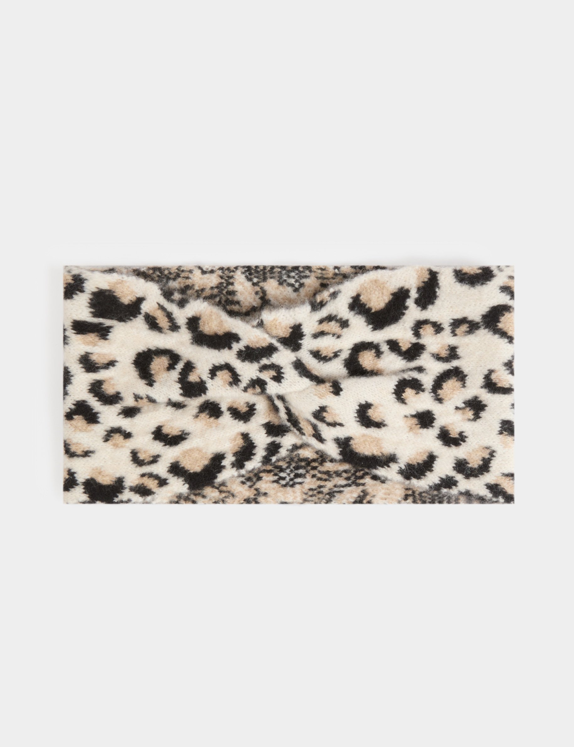 Headband leopard print multicolor women